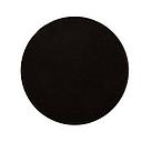 [A01545] Mousse 150x25mm noire lisse - vendue à l'unité (2)