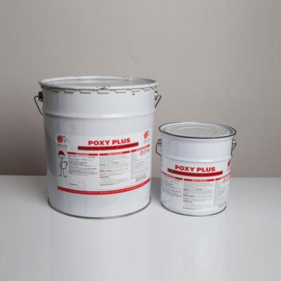 Peinture Epoxy POXYPLUS Gris RAL7040 - kit 20kg 