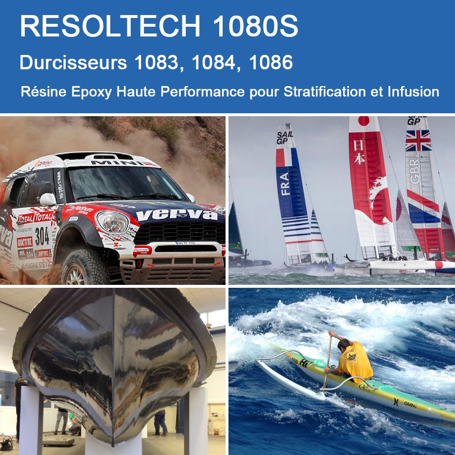 Resine Epoxy Resoltech 1080S - 5kg