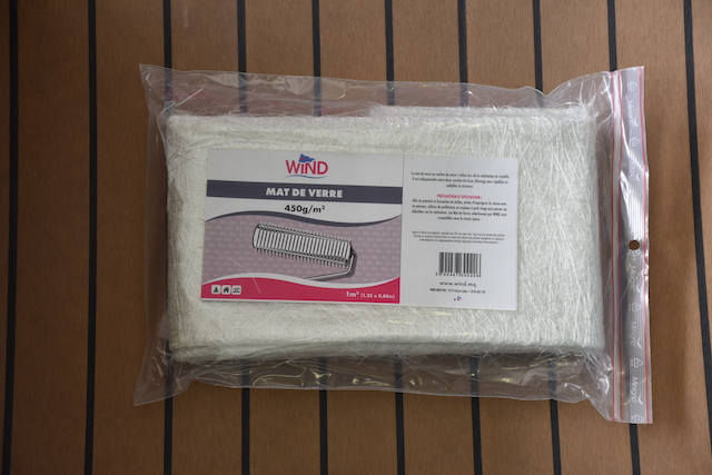 Tissu Mat de verre 450g/m² - (2m²)