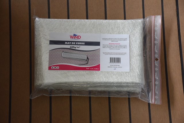 Tissu Mat de verre 600g/m² - (1m²)