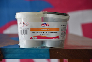 Mastic sous-marin Epicol - kit 2x500g