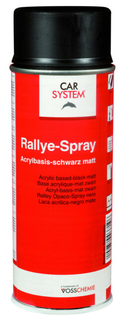 Spray CARSYSTEM Noir brillant - 400ml