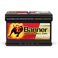 Batt. AGM Banner Start & Stop Running Bull 57001 12V-70Ah 720A (+)d