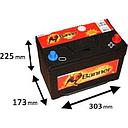 [A00502] Batt. Banner Power Bull P9504 12V-95Ah 720A (+)d