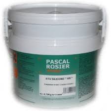 Elastomere silicone RTV "HR" (kit 5kg+250g)