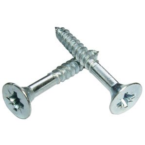 Vis bois fraisee 04 x 25 - inox A4 - 8 pcs