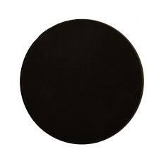 [A01545] Mousse 150x25mm noire lisse - vendue à l'unité (2)